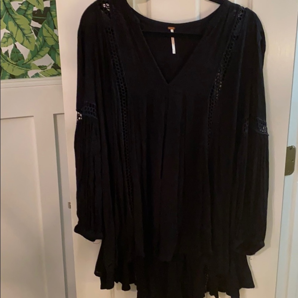 Free people vneck tunic size Small